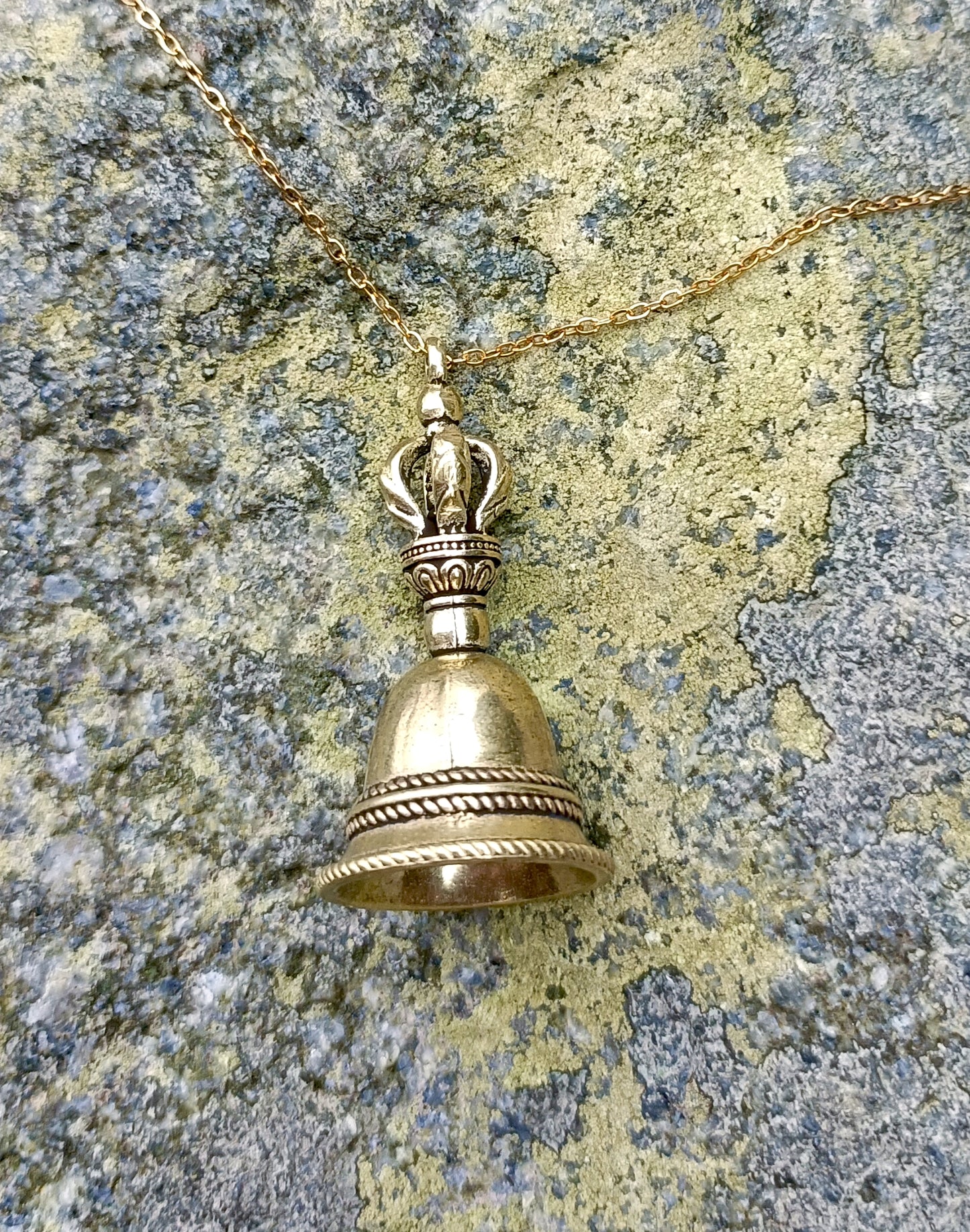 Brass Bell Pendant
