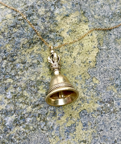 Brass Bell Pendant