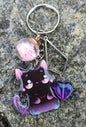 Celestial Kitty Keychains