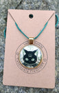 Cat Cabochon Pendants