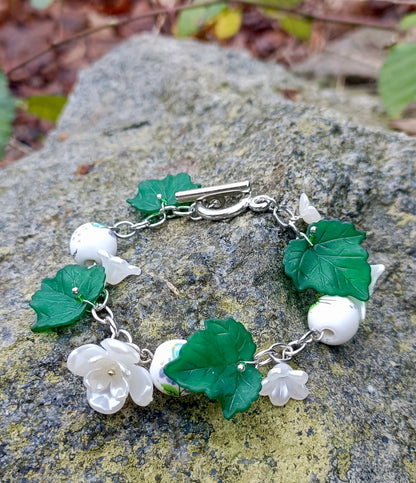 Maple Leaf Charm Bracelet