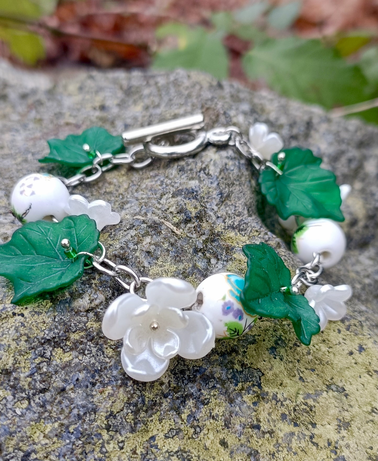 Maple Leaf Charm Bracelet