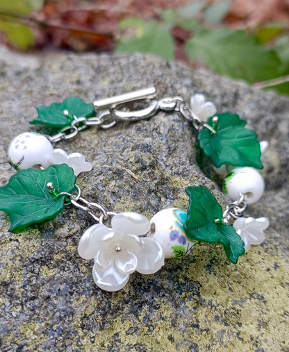 Maple Leaf Charm Bracelet