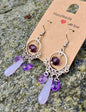 Glass Drop Earrings
