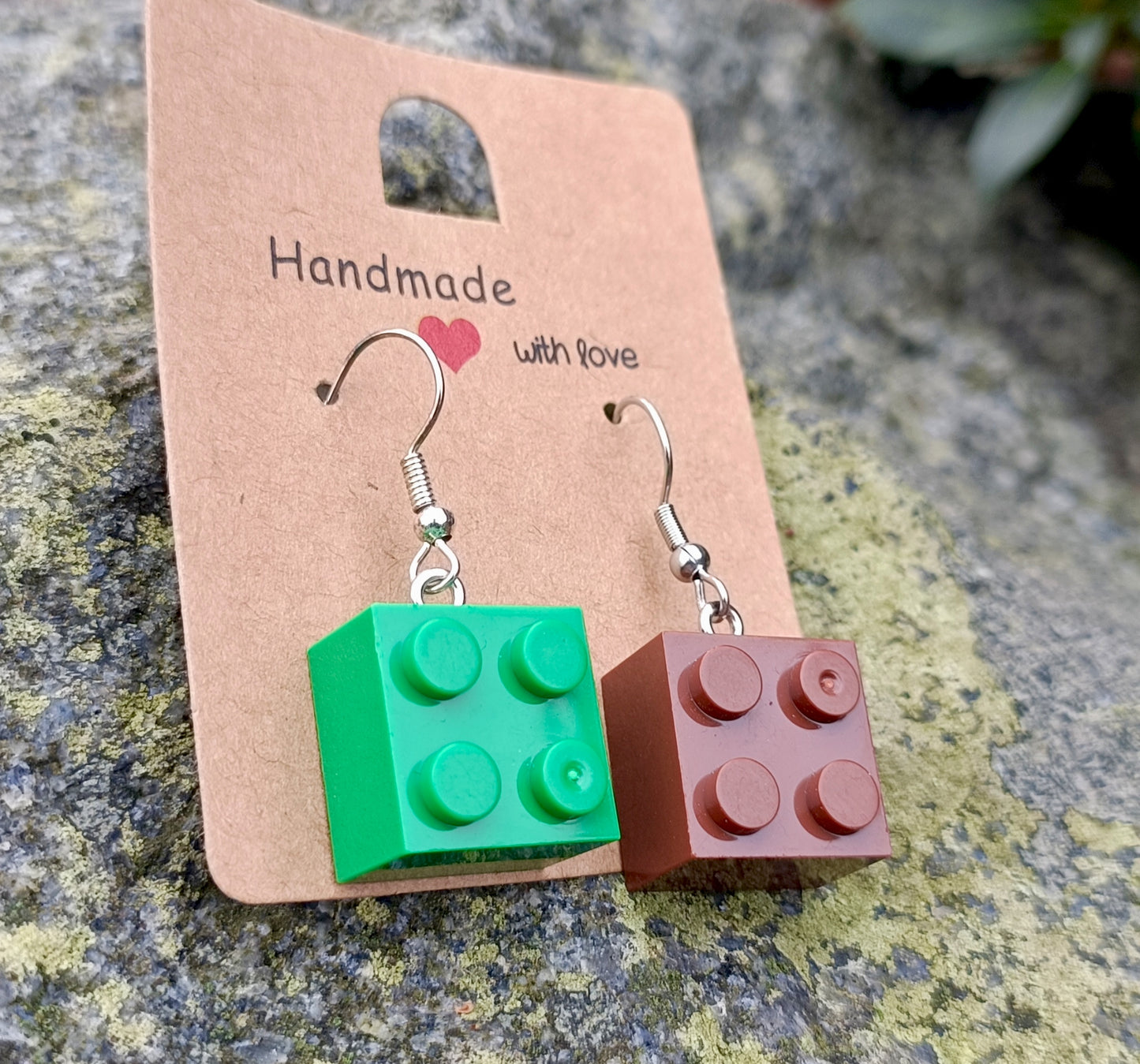 Lego Earrings