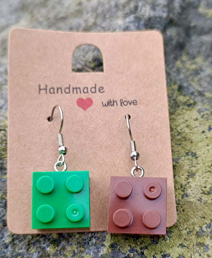 Lego Earrings