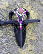 Raven Skull Hairpin