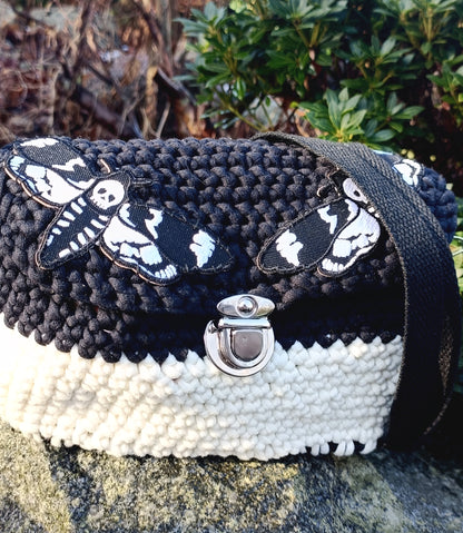 Skeleton Moth Purse