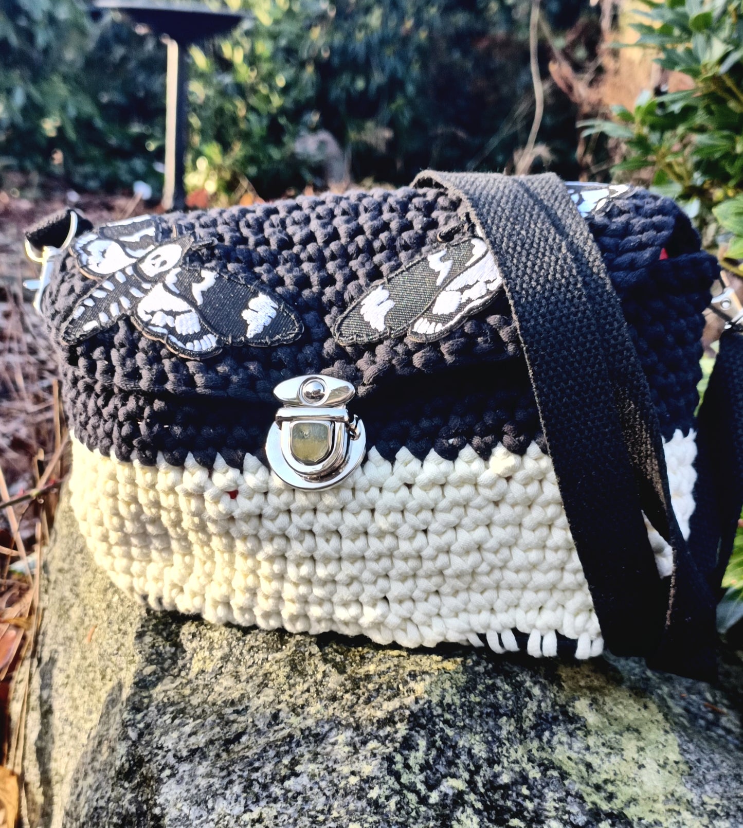 Skeleton Moth Purse