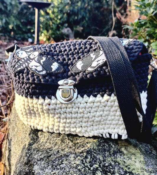 Skeleton Moth Purse