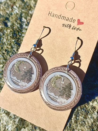 Frame Print Earrings