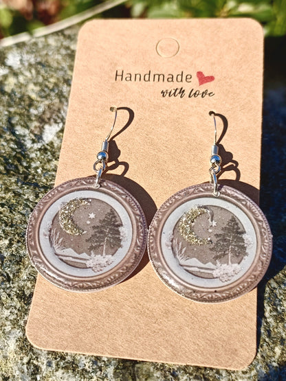 Frame Print Earrings