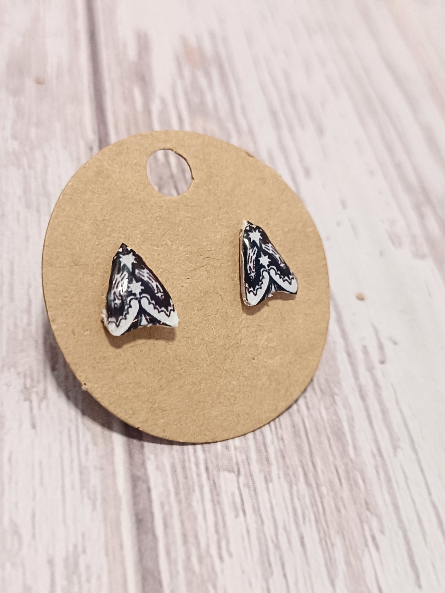 Moth Earring Studs
