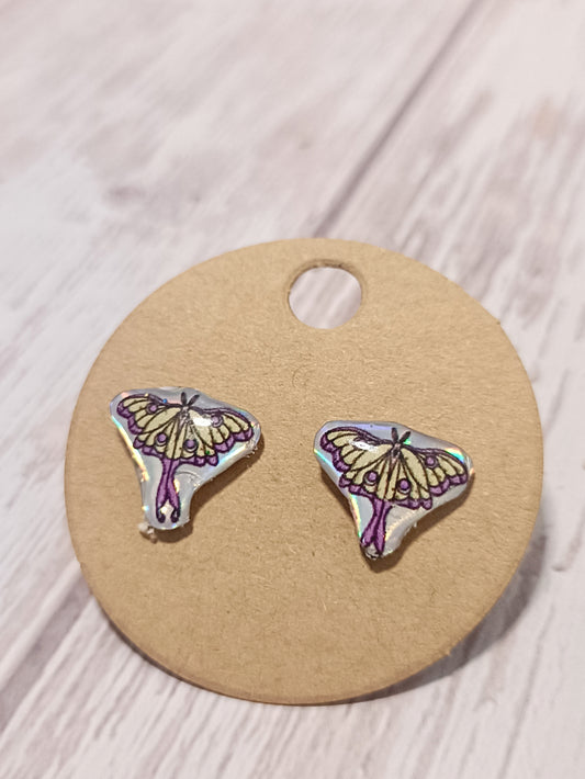 Moth Earring Studs