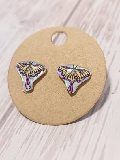 Moth Earring Studs