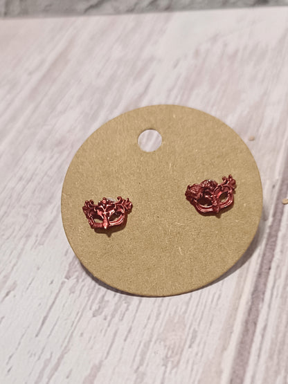 Masquerade Earring Studs