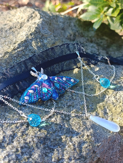 Lunar Moth Choker