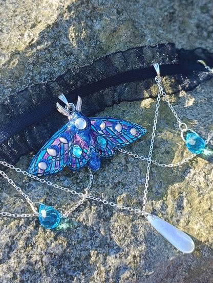 Lunar Moth Choker
