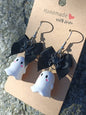 Ghost & Bow Earrings