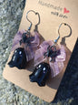 Ghost & Bow Earrings