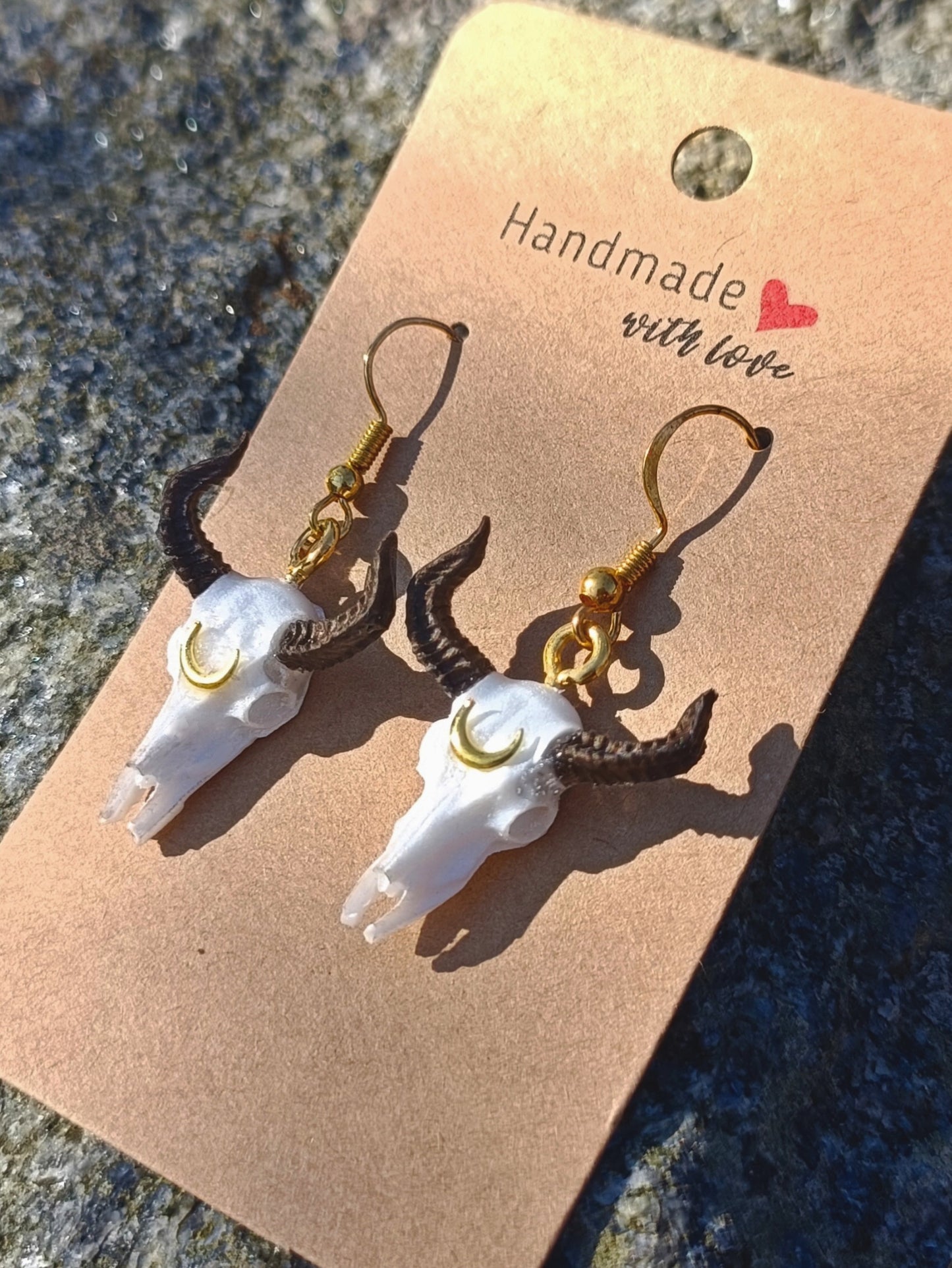 Cow Skull Earrings