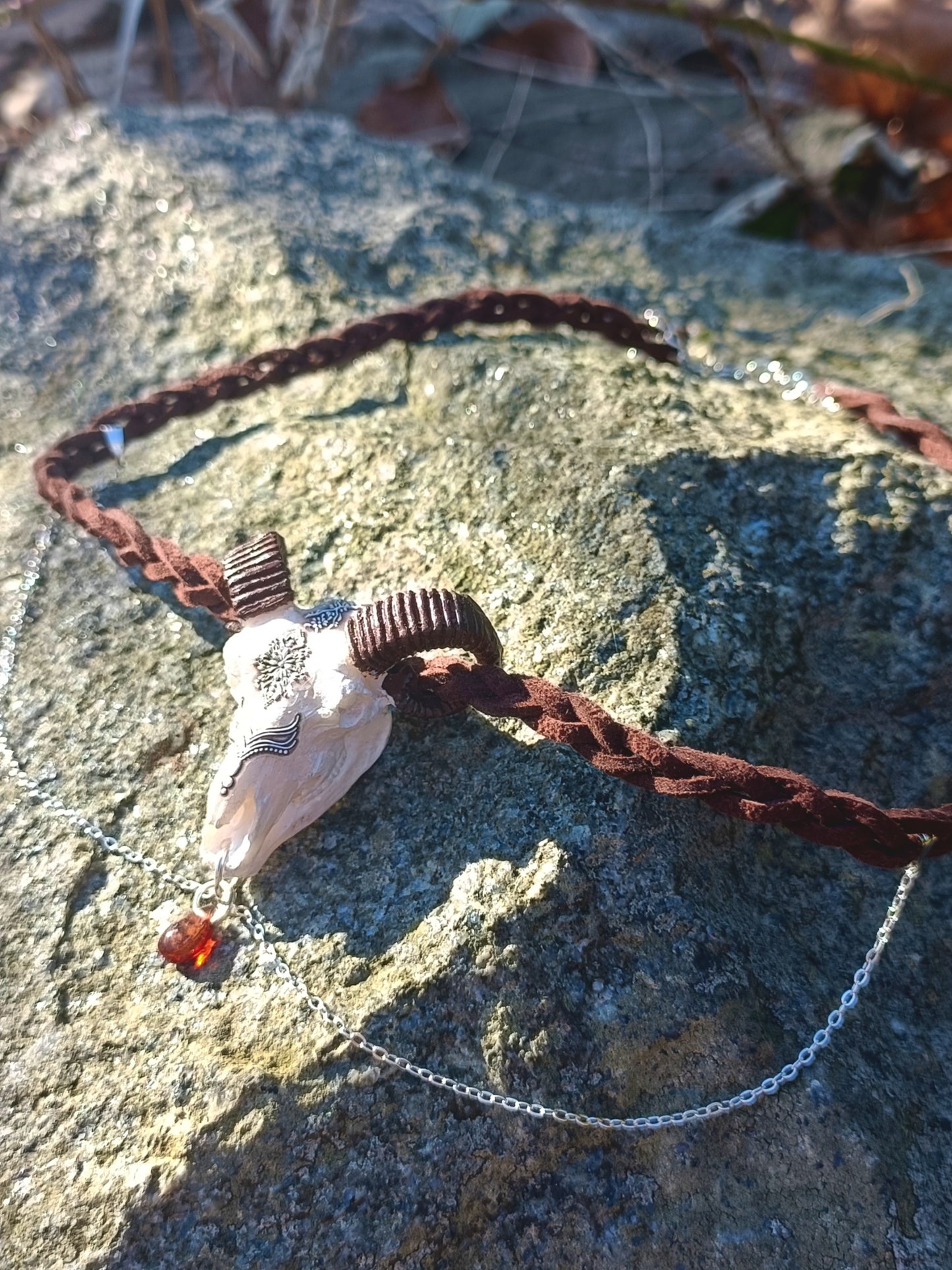 Ram Skull Choker